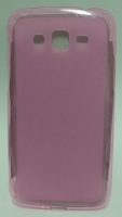 Capa em Silicone  Soft  Samsung Galaxy Grand 2 Duos (Samsung G7106) Rosa Transparente