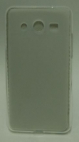 Capa em Silicone  Soft  Samsung Galaxy Core 2 (Samsung G355) Branca Transparente