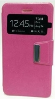 Capa  Flip Book com Janela  Wiko Birdy Rosa em Bulk