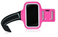 Bolsa de Braço Desportiva para Iphone 6 Rosa em Bulk