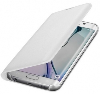 Capa Protetora  Flip Book  Samsung G925 Galaxy S6 EDGE (EF-WG925PWE) Branca em Blister