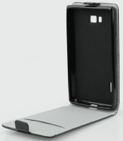 Capa Protetora  Flip Vertical  Huawei P8 Lite Preta