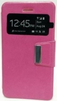Capa Protetora  Flip Book com Janela  Vodafone Smart Prime 6 Rosa em Bulk