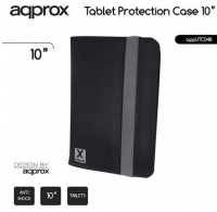 Capa  Flip Book  APPROX para Tablet Universal 10  Nylon Preta (APPUTC04B)