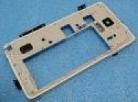 Capa Intermédia (Chassi) Samsung Galaxy Galaxy Note 4 (Samsung N910F) Branco/Prata Original