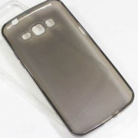 Capa em Silicone  SLIM  Samsung G350 Galaxy Core Plus Preta Transparente