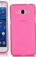 Capa Silicone  SLIM  Samsung Galaxy J1 (Samsung J100) Rosa Transparente