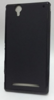 Capa em Silicone  SOFT  Sony Xperia T2 Ultra Preta Opaca