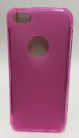 Capa em Silicone  SOFT  iPhone 5C Rosa Transparente