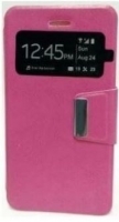 Capa  Flip Book com Janela  Huawei Y625 Rosa