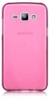 Capa em Silicone  SOFT  Samsung J5 (Samsung J500) Rosa Transparente