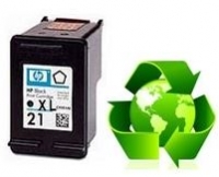 Tinteiro Reciclado HP H21 XL Preto (C9351CE)