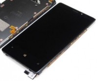 Touchscreen com Display e Aro Microsoft Lumia 730, Microsoft Lumia 735 Preto