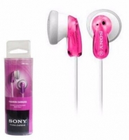 Headphones Sony Stereo MDR-E9LP Jack 3.5mm Rosa em Blister