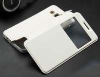 Capa  Flip Book Window  KLD SUN Samsung Galaxy J5 (Samsung J500) Branco em Blister