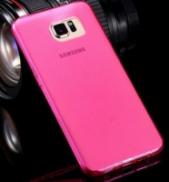 Capa em Silicone  SOFT  Samsung Galaxy S7 (Samsung G930) Rosa Transparente