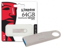 Pen Kingston 64GB Usb 3.0 Datatraveler SE9 Metal em Blister