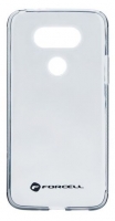 Capa Silicone  Forcell  LG G5 Preto Transparente em Blister