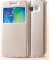 Capa Huawei P9 Lite  Flip Book Window Magnetica  Dourado em Bulk