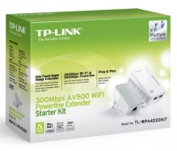 TP-Link AV500 300Mbps Wireless Network Kit Powerline TL-WPA4220KIT