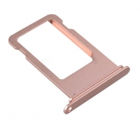 Gaveta de Cartão Sim Iphone 7 Rosa Dourado