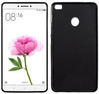 Capa Xiaomi Mi Max  Soft  Silicone Preto Opaco