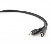 Extensão Cabo Audio M/F Stereo Jack 3,5mm 1.5 metro Preto