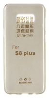 Capa Samsung Galaxy S8 Plus (Samsung G955) Silicone Slim 0.3mm Preto Transparente