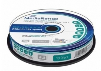 DVD+R Double Layer MediaRange 10 unidades (8.5Gb / 8x) Imprimível