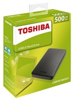 Disco Externo Toshiba Canvio Basics 500GB 2.5  USB 3.0 Preto