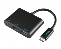 Adaptador TRUST Multiportas USB-C USB3.1 HDMI - 21260