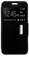 Capa ZTE Blade A512 Flip Book com Janela Preto em Bulk