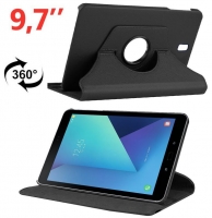 Capa Samsung Galaxy Tab S3 9.7  (Samsung T820, Samsung T825) Flip Book Preto em Bulk