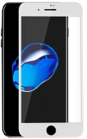Pelicula de Vidro Temperado Iphone 7 Plus, Iphone 8 Plus FullFace 3D Branco