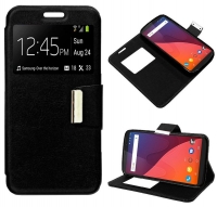 Capa Xiaomi Mi A1, Xiaomi Mi 5X Flip Book com Janela Preto em Bulk