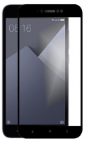 Pelicula de Vidro Temperado Xiaomi Redmi Note 5A (Pelicula 3D, Full Face) Preto