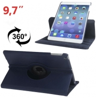 Capa Ipad Pro 9.7  Flip Book Azul Escuro