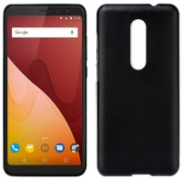 Capa Wiko View Prime  Soft  Silicone Preto Opaco em Bulk