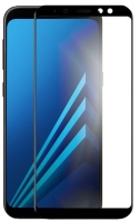 Pelicula de Vidro Samsung A8 2018 Full Face 3D Preto