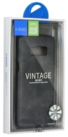 Capa Iphone X X-Level Vintage Pele Preto em Blister