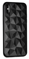 Capa Huawei P20 Lite Silicone Fashion  Prisma  Preto Transparente