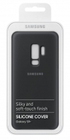 Capa Samsung Galaxy S9 Plus (Samsung G965) EF-PG965BEGWW Silcone Preto Original em Blister