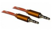 Cabo Jack 3.5mm / 3.5mm Metronic Laranja em Blister