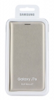 Capa Samsung Galaxy A6 2018 (Samsung A600) EF-WA600CF  Flip Book Wallet  Dourado Original em Blister