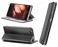 Capa Huawei Mate Y6 2018 Flip Book Elegance Preta