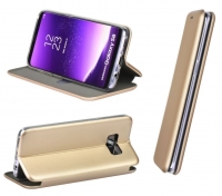 Capa Huawei Mate Y6 2018 Flip Book Elegance Dourado