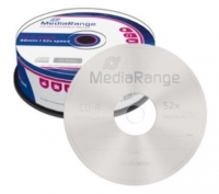 CD-R Mediarange Pack 25 unidades (700mb / 52x / 80min)