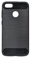 Capa Huawei Y6 Pro 2017, Nova Lite 2017 Carbon Silicone Preto