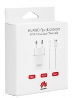 Carregador Huawei AP32 Fast Charger Tipo C 2A HW-059200EHQ Branco Original em Blister