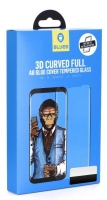 Pelicula de Vidro Temperado Samsung S8 Plus (Samsung G955) Full Glue 5D AB Mr. Monkey Preto